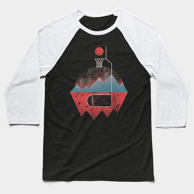 A New Hoop Baseball T-Shirt by rmtees